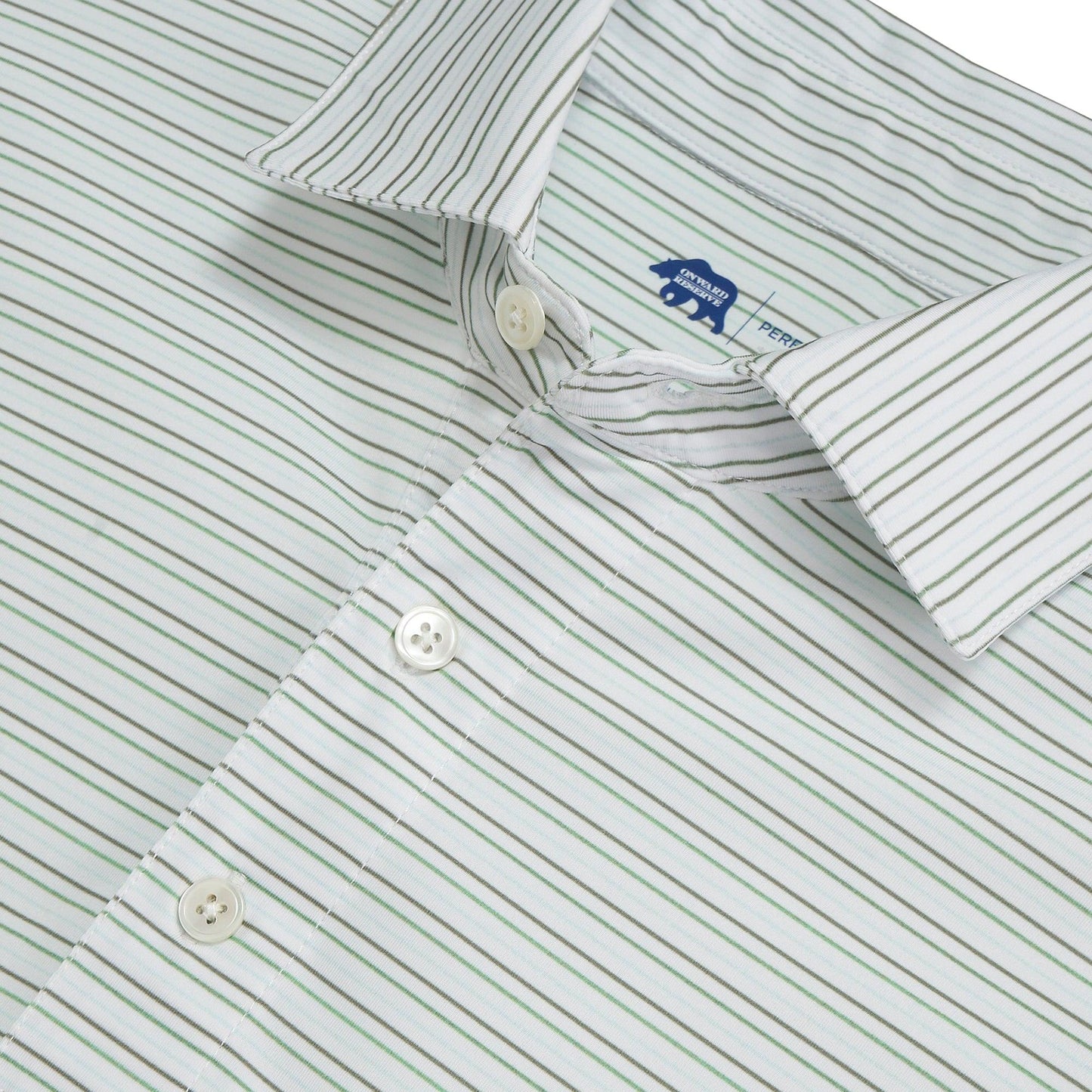Driver Stripe Performance Polo - Onward Reserve