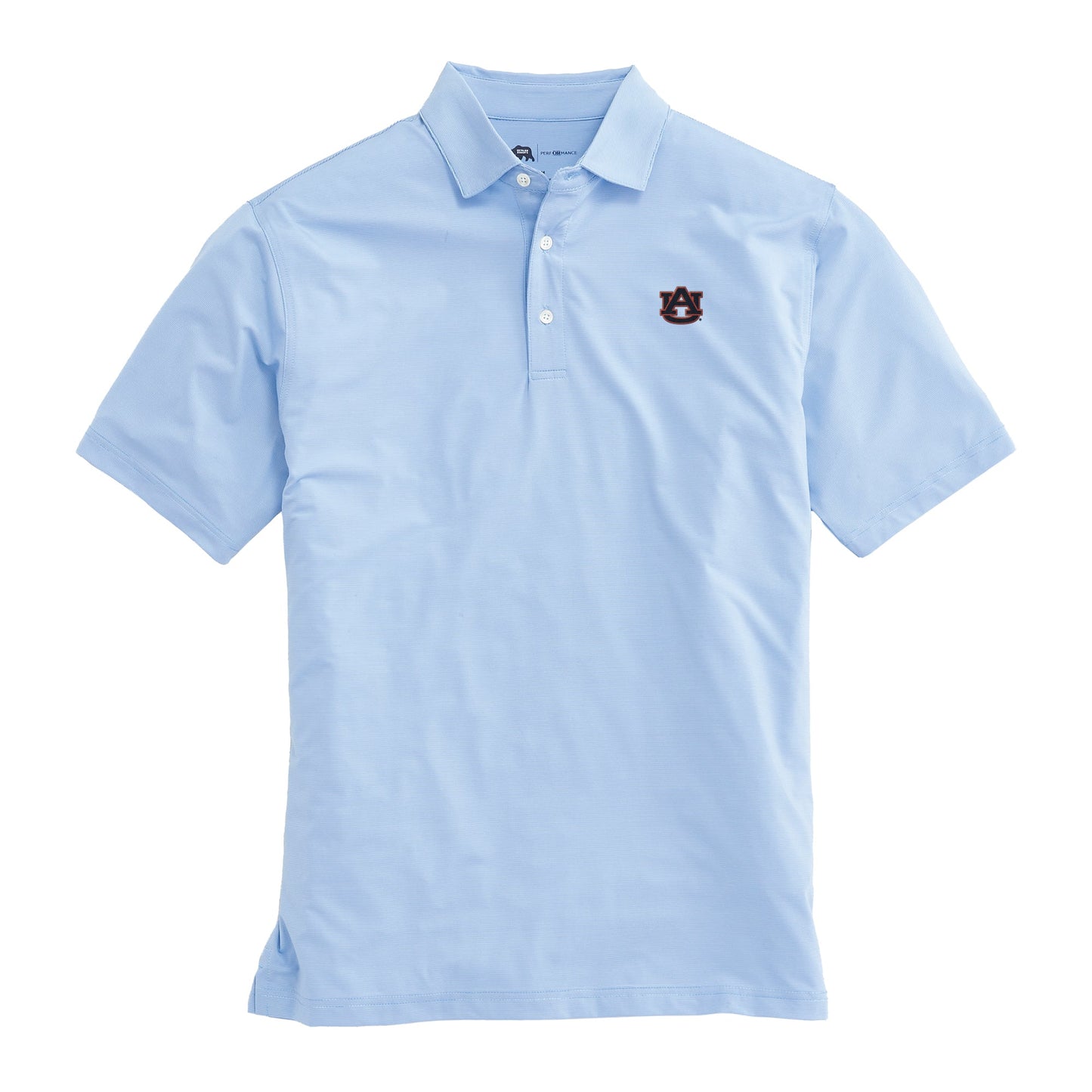 Lake Toxaway CC Hairline Stripe Auburn Performance Polo