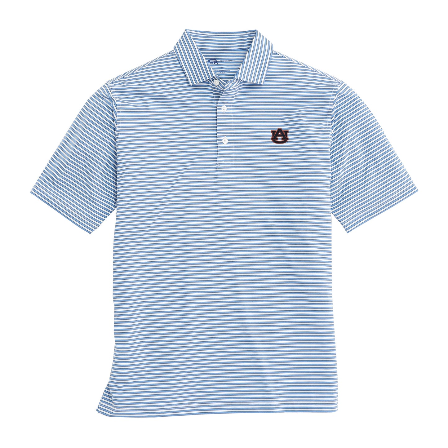 Lake Toxaway CC Auburn Mulligan Stripe Performance Polo