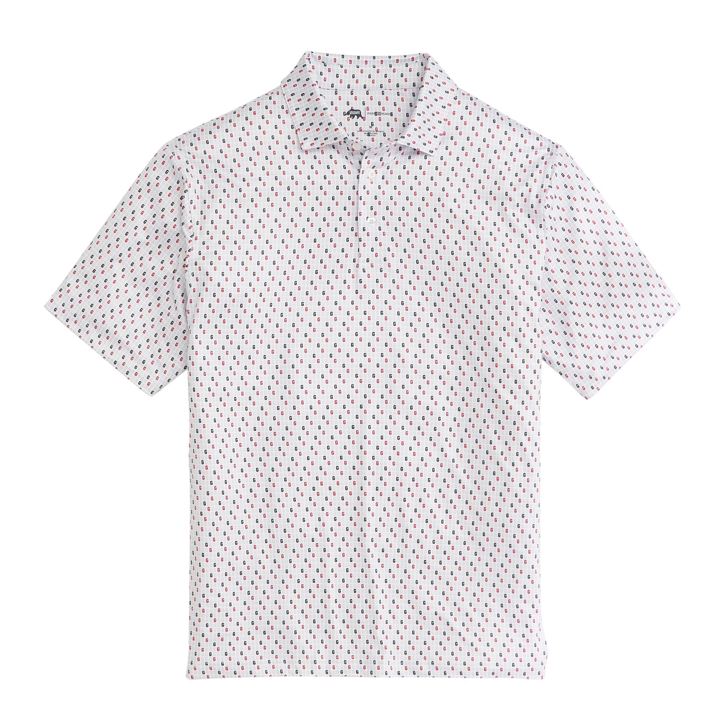 Lake Toxaway CC Vintage G Tossed Printed Performance Polo