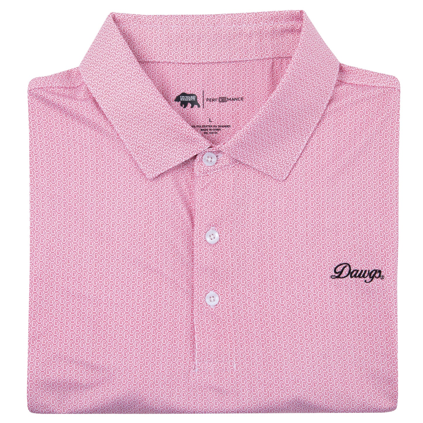 Lake Toxaway CC Georgia Vintage G Printed Performance Polo