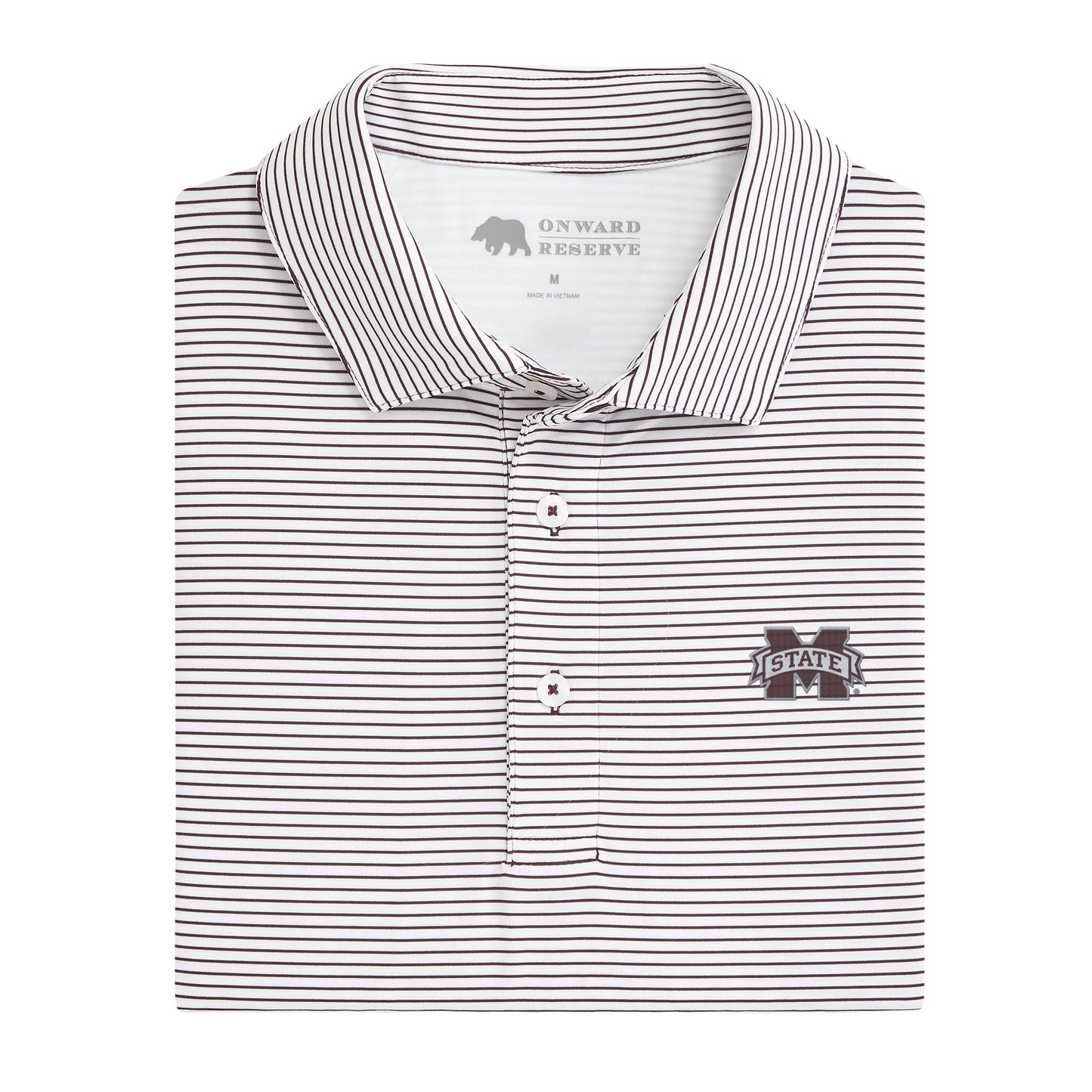 Lake Toxaway CC Mississippi State Birdie Stripe Polo