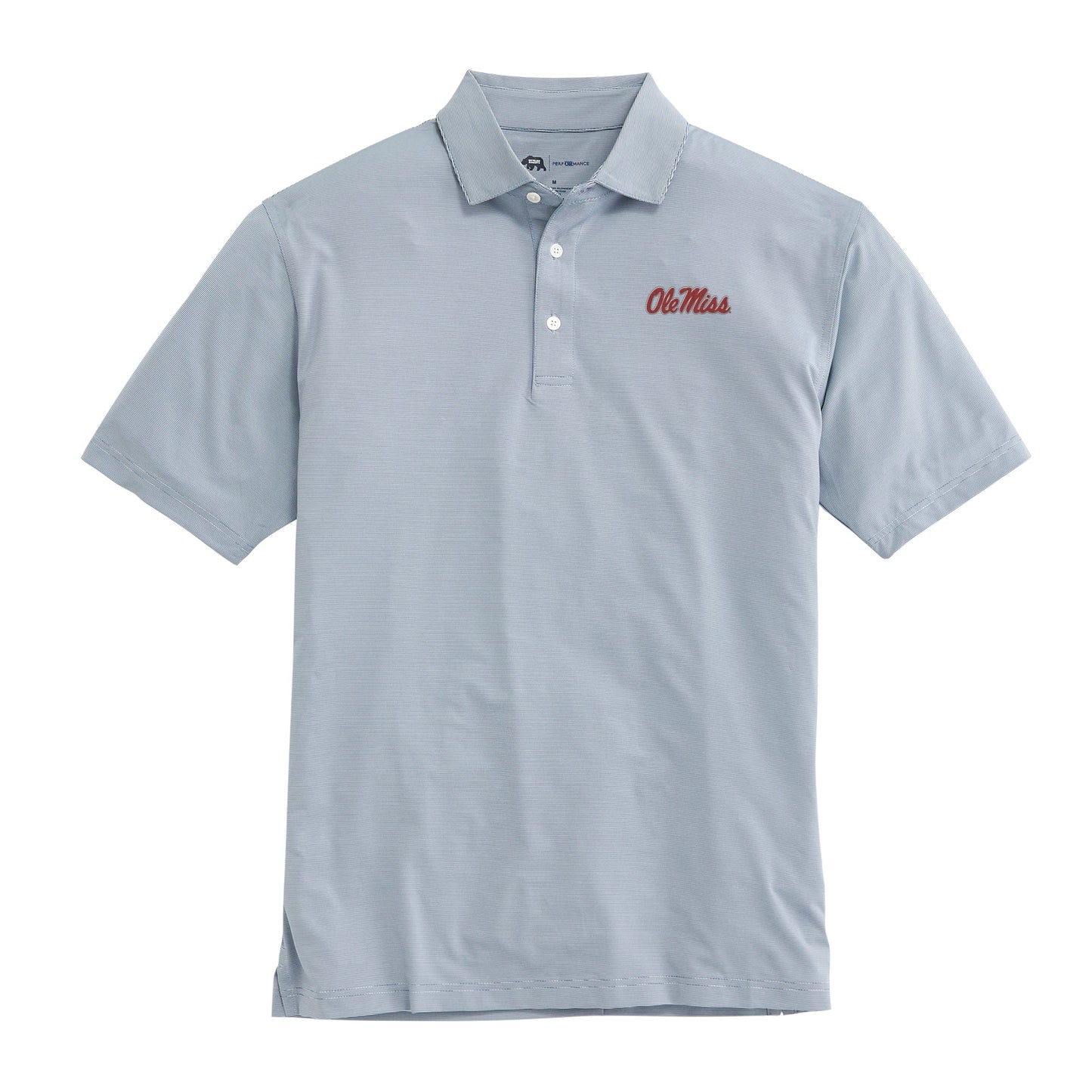 Lake Toxaway CC Ole Miss Hairline Stripe Performance Polo