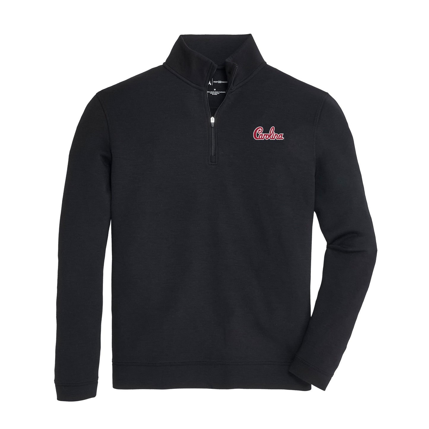 Lake Toxaway CC South Carolina Script Yeager Performance Quarter Zip - Black