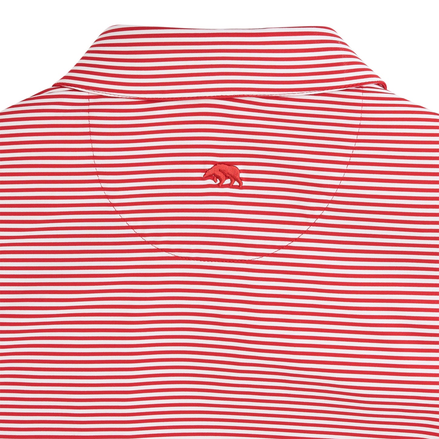 Lake Toxaway CC UGA G Dog Echo Stripe Performance Polo - Red