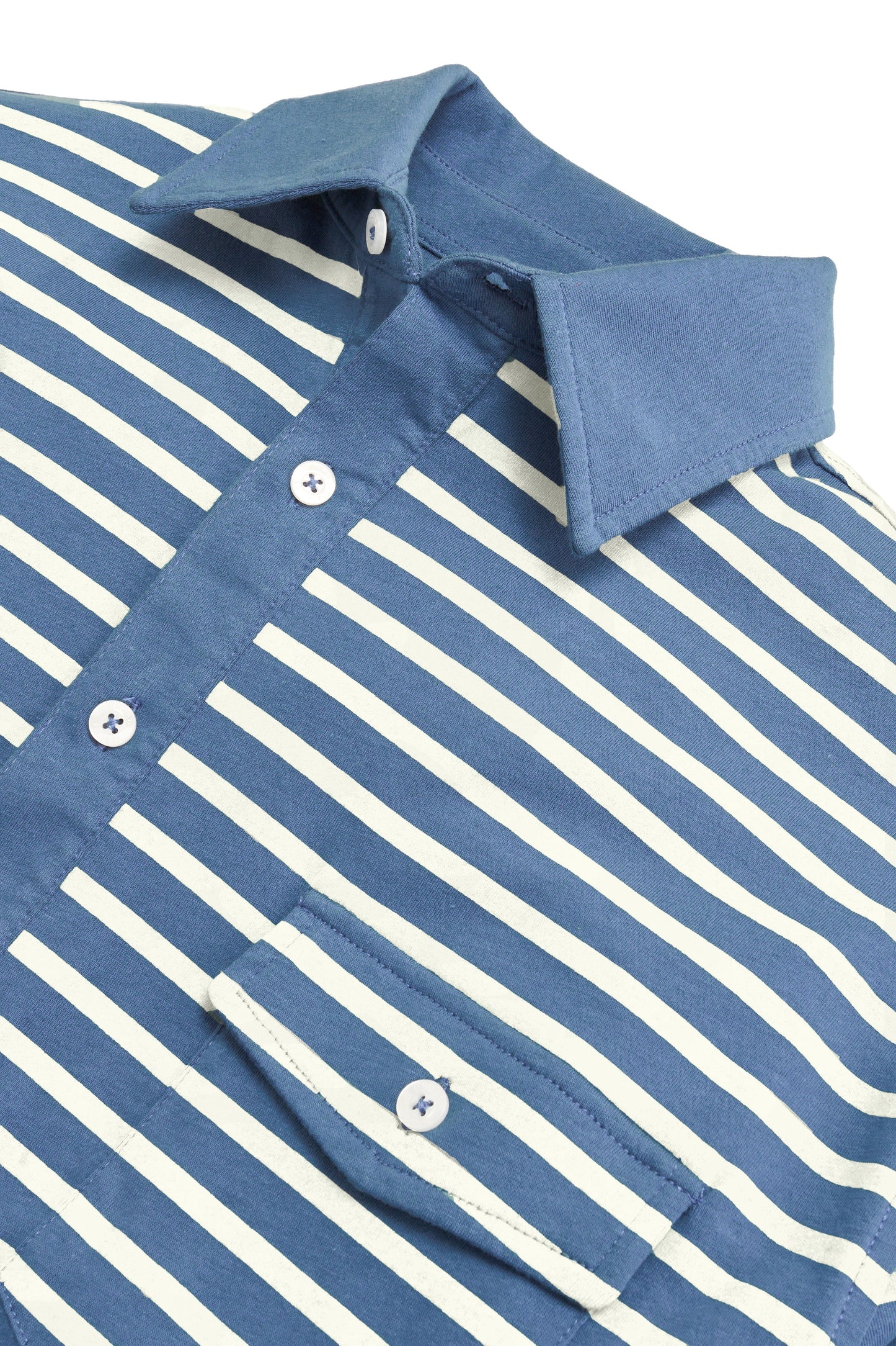 Racquet Club Old School Polo - Blue Indigo