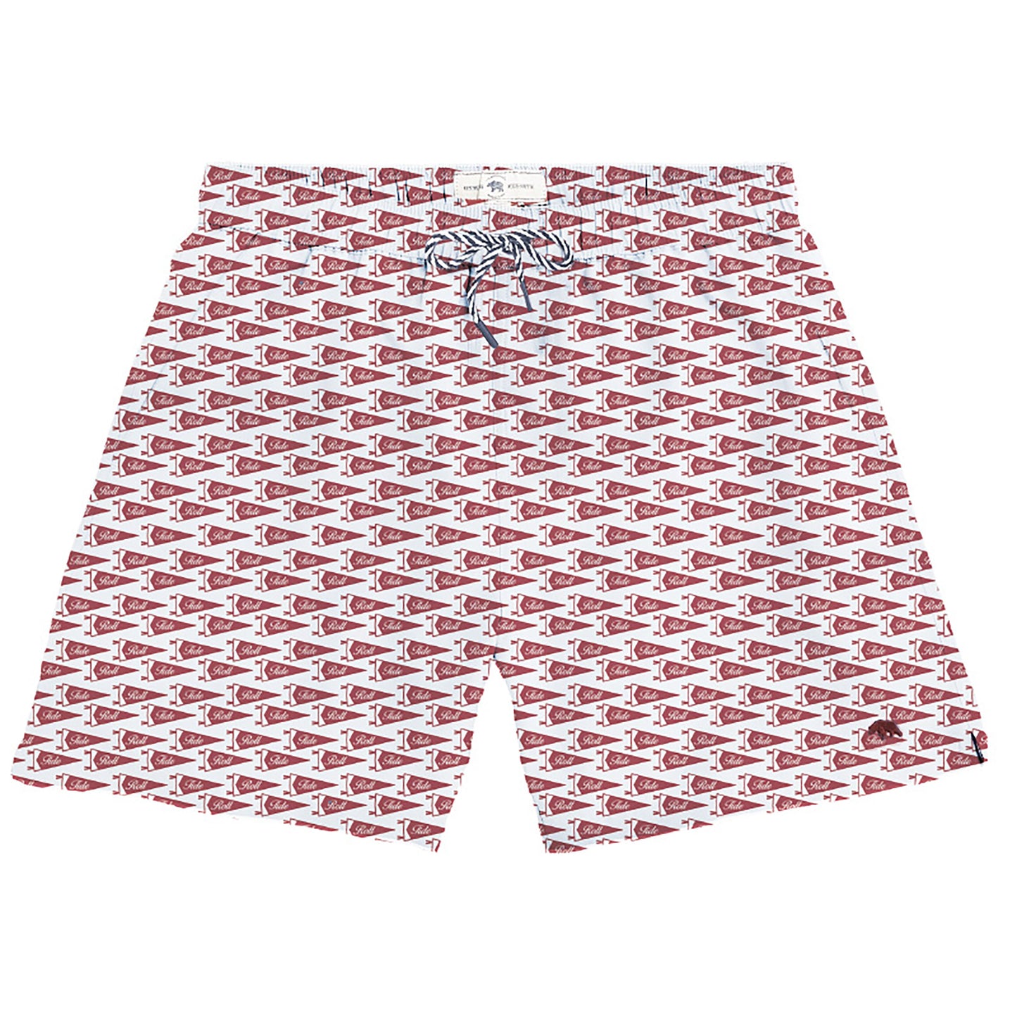 Lake Toxaway CC Roll Tide Pennant Swim Trunk