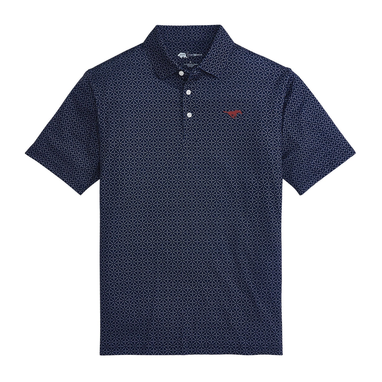 Lake Toxaway CC SMU Gameday Printed Performance Polo - Naval Academy