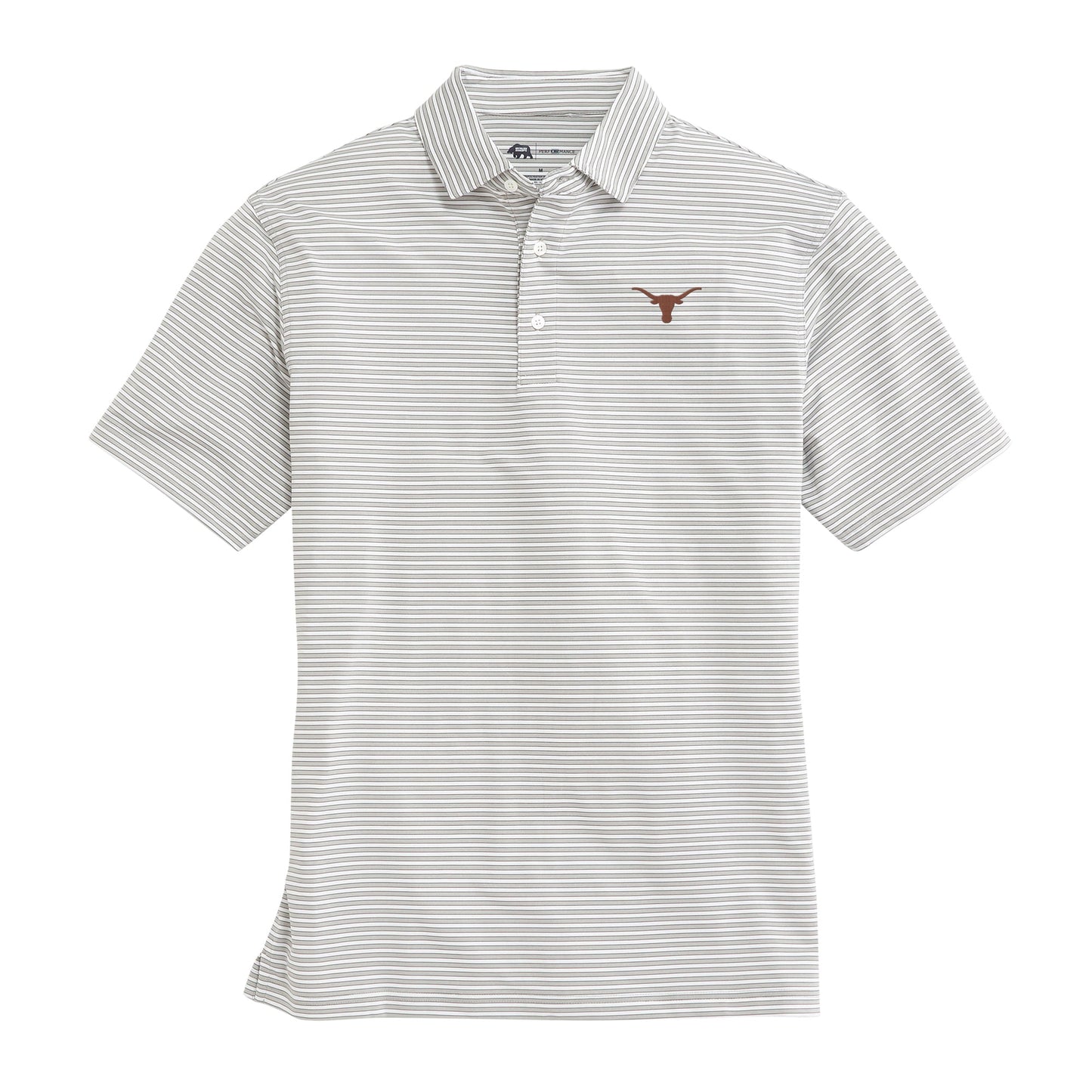 Lake Toxaway CC University of Texas Mulligan Stripe Performance Polo