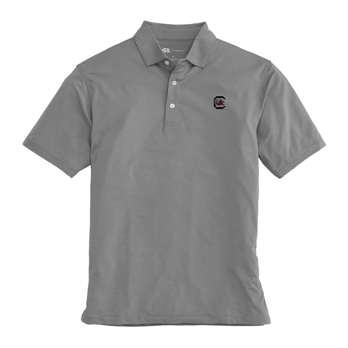 Lake Toxaway CC University of South Carolina Hairline Stripe Performance Polo