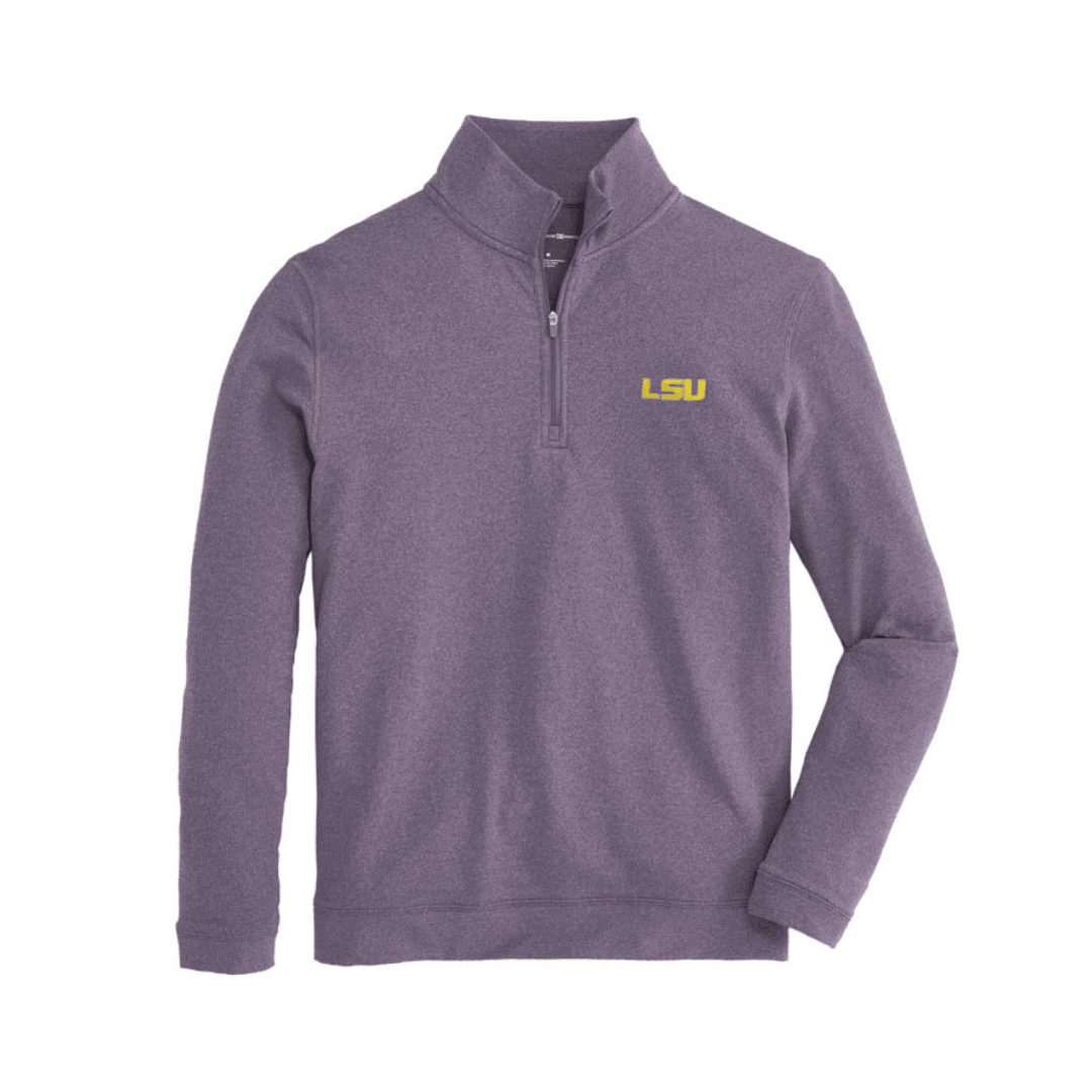 LSU Flow Performance 1/4 Zip Pullover - Onward Reserve