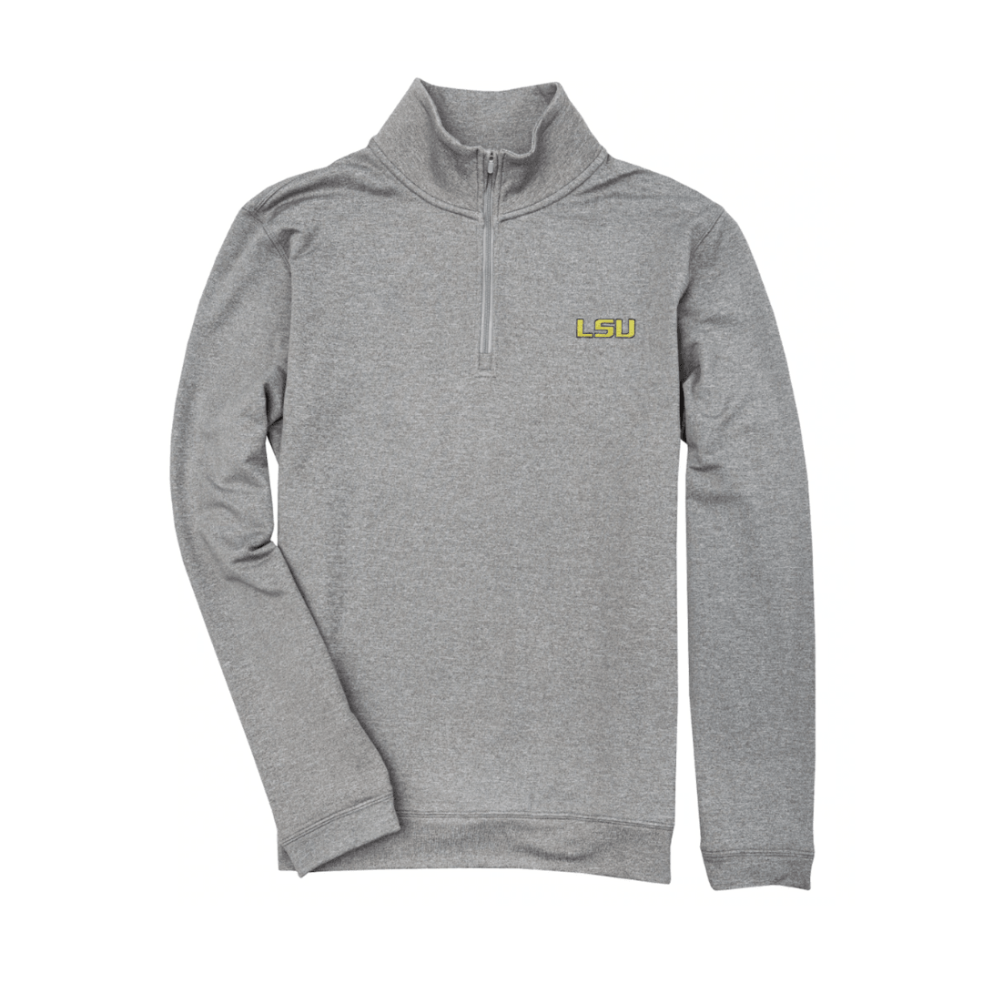 LSU Flow Performance 1/4 Zip Pullover - Onward Reserve