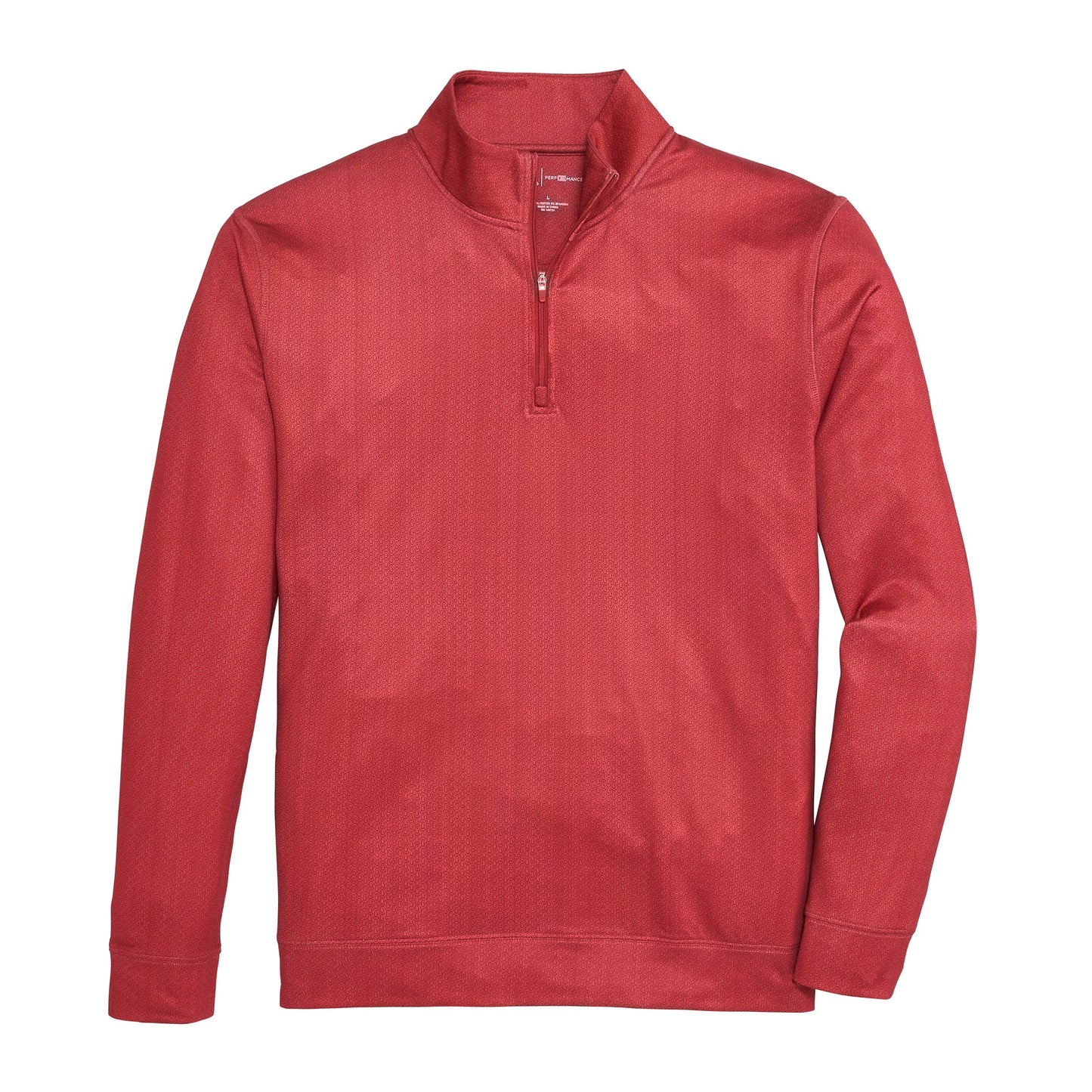 Lake Toxaway CC Vintage G Printed Performance 1/4 Zip - Red