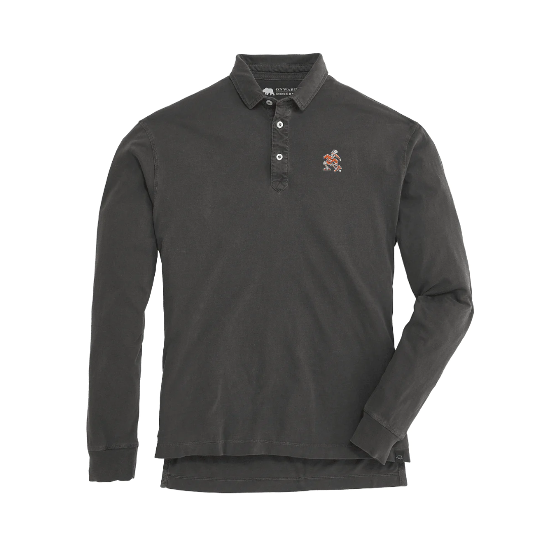 Lake Toxaway CC Miami Perry Long Sleeve Polo