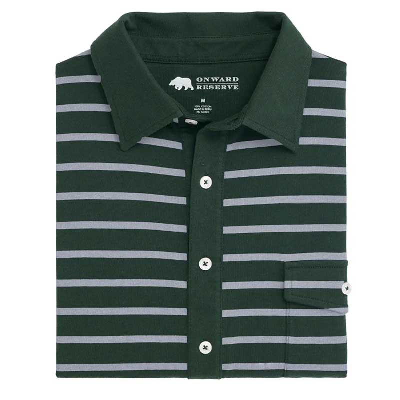 Racquet Club Old School Polo - Pine Grove