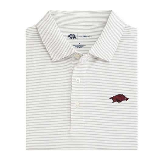 Lake Toxaway CC Birdie Stripe Arkansas Performance Polo