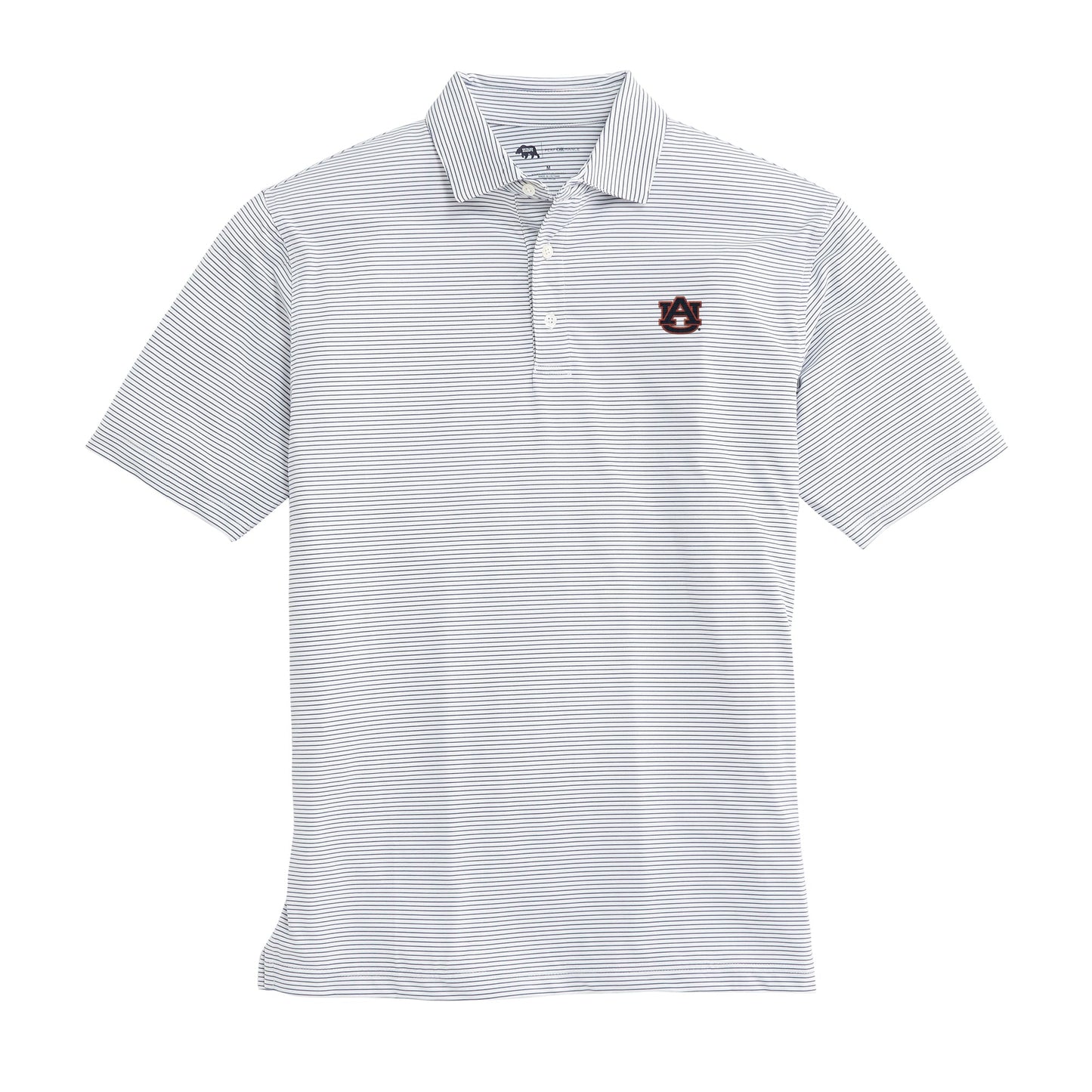 Lake Toxaway CC Birdie Stripe Auburn Performance Polo
