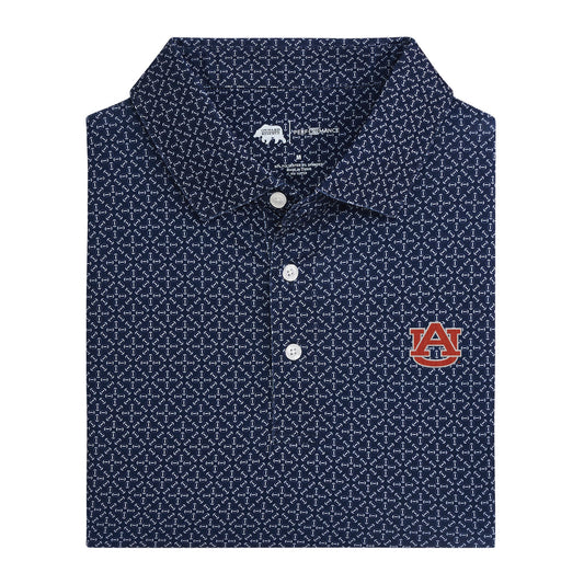 Lake Toxaway CC Auburn Gameday Printed Performance Polo - Naval Academy