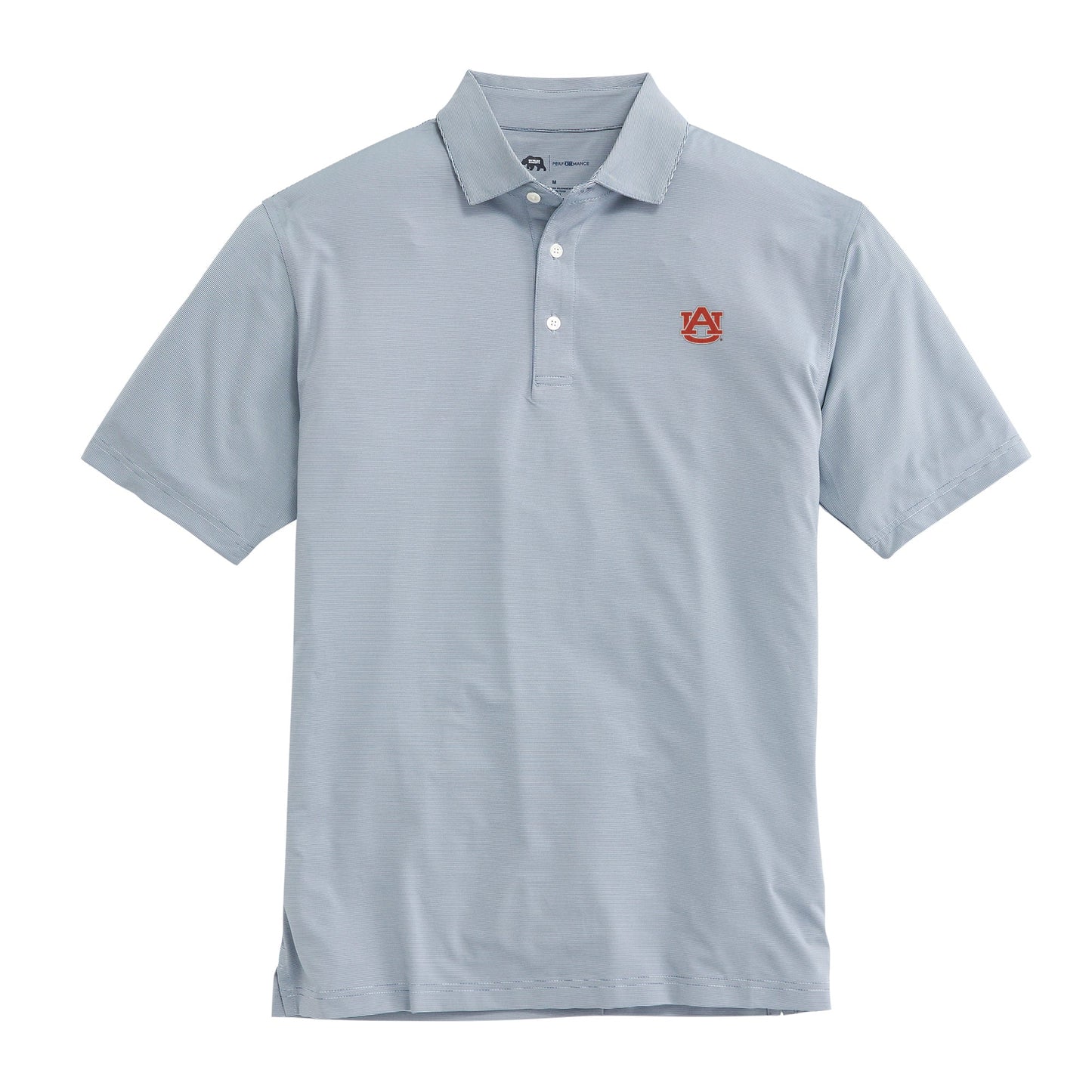 Lake Toxaway CC Hairline Stripe Auburn Performance Polo
