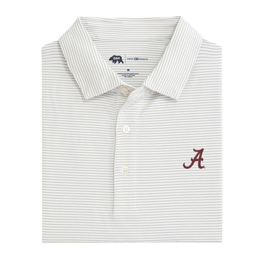 Lake Toxaway CC Birdie Stripe Alabama Performance Polo