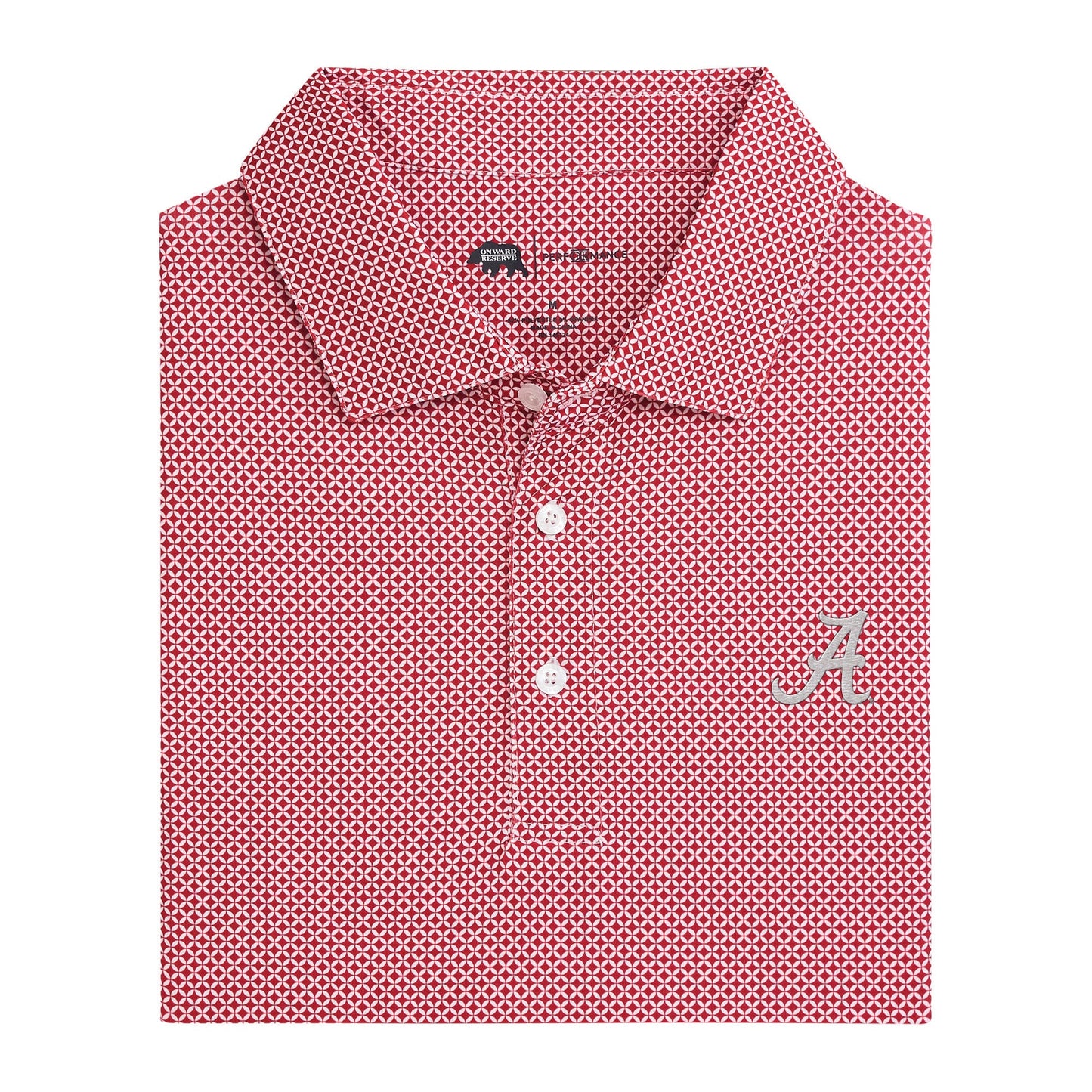 Lake Toxaway CC Alabama Scope Printed Performance Polo - Crimson