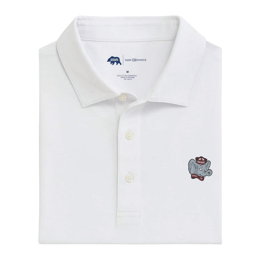 Lake Toxaway CC Big Al Solid Icon Polo - White