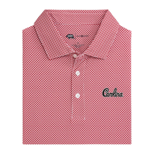 Lake Toxaway CC South Carolina Scope Printed Performance Polo - Crimson