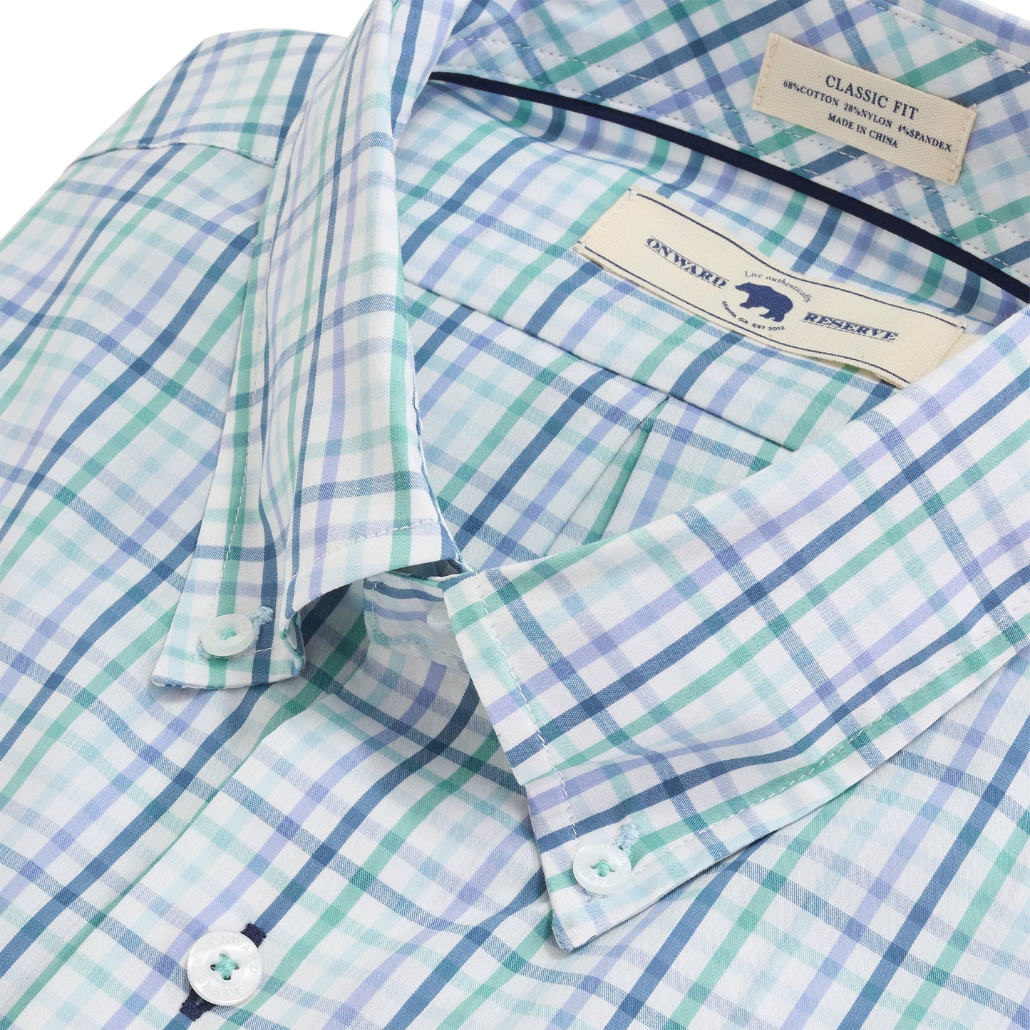 Lucian Classic Fit Quad Button Down