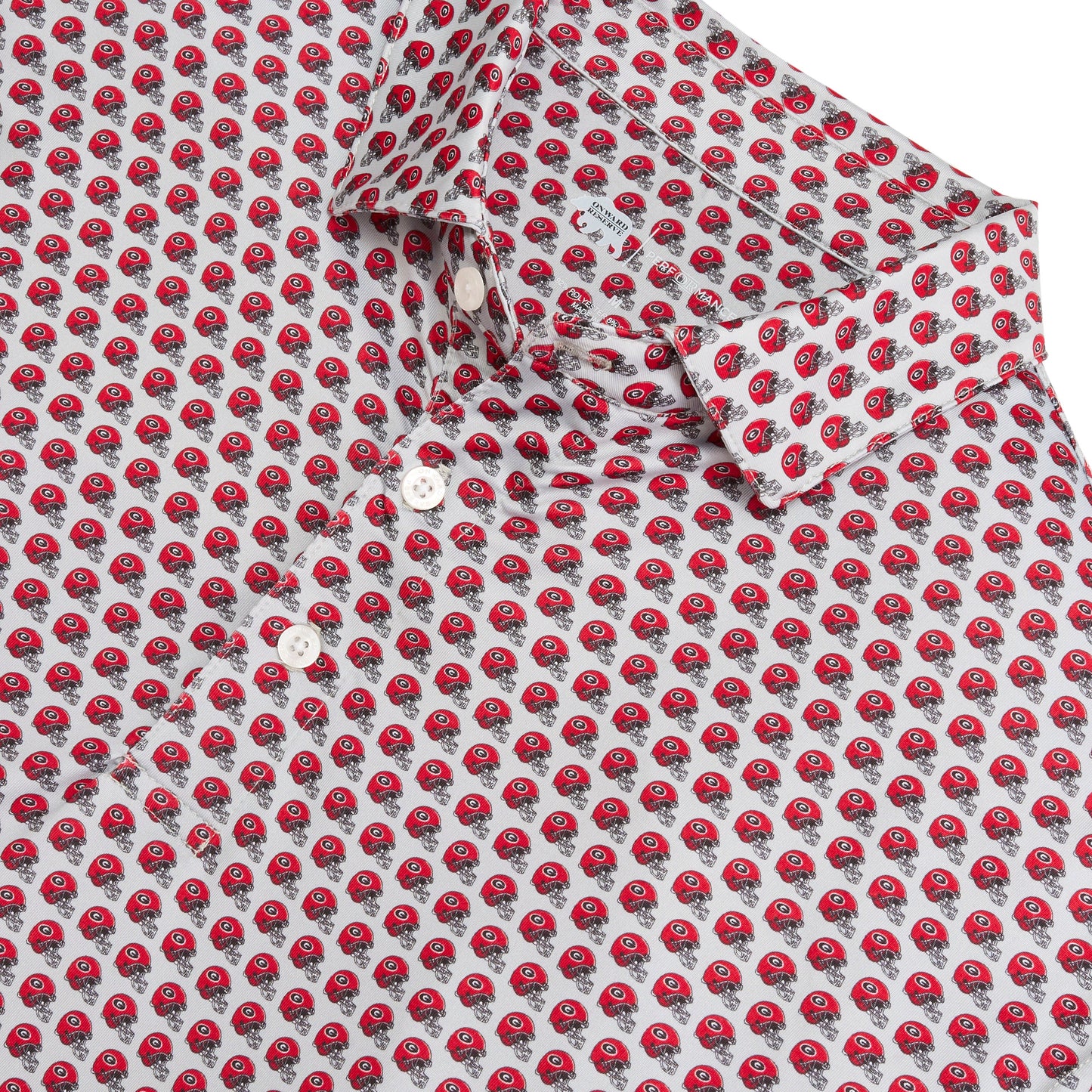 Lake Toxaway CC UGA Helmet Printed Polo