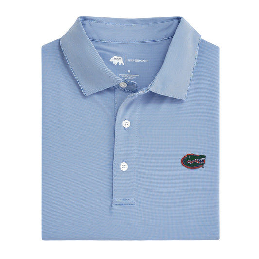 Lake Toxaway CC Florida Gator Hairline Stripe Performance Polo