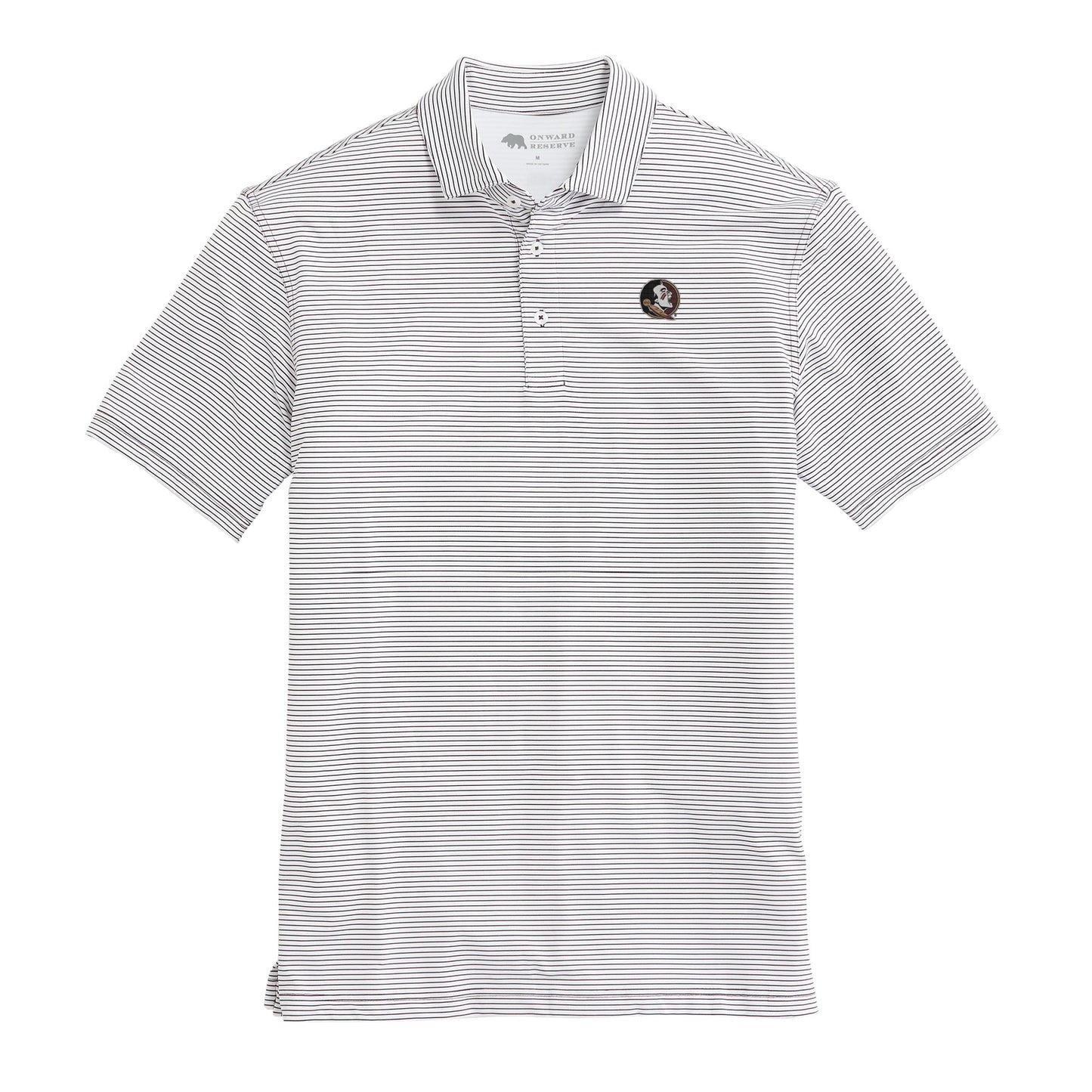 Lake Toxaway CC FSU Seminole Birdie Stripe Performance Polo