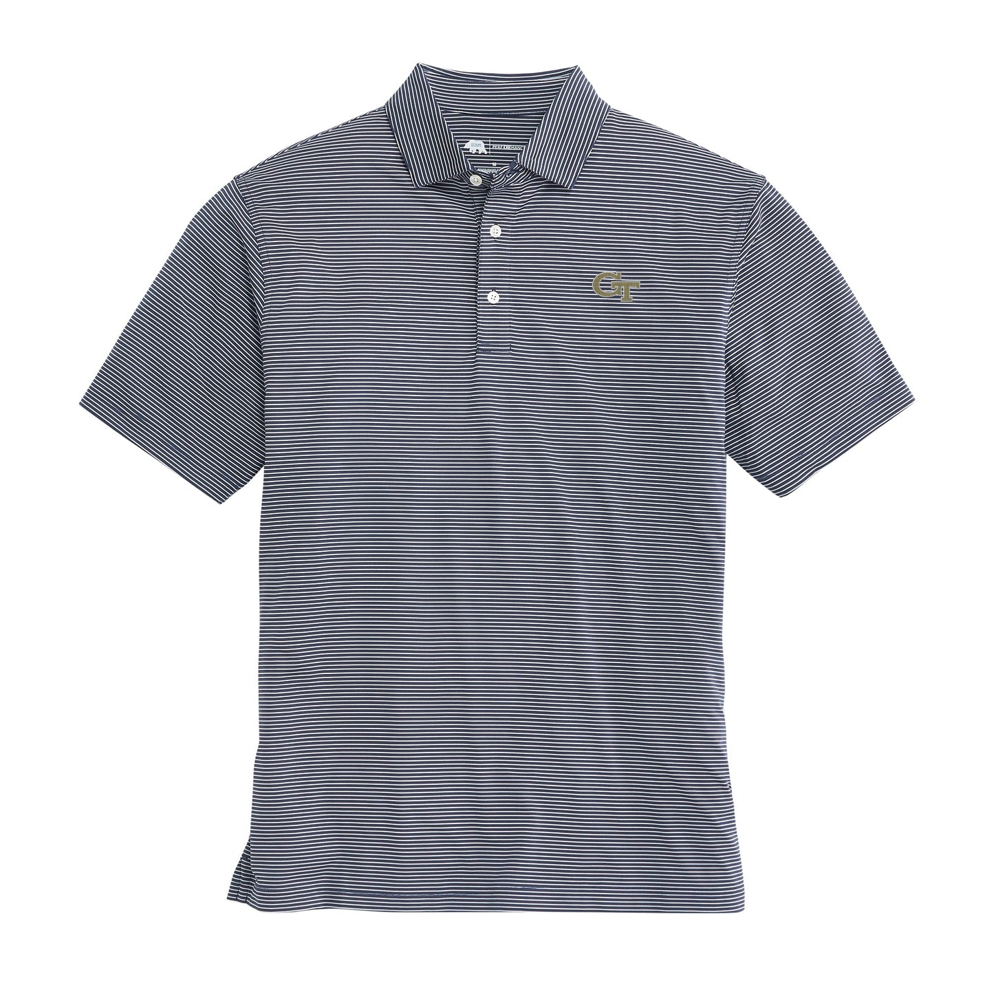 Lake Toxaway CC Georgia Tech Birdie Stripe Performance Polo