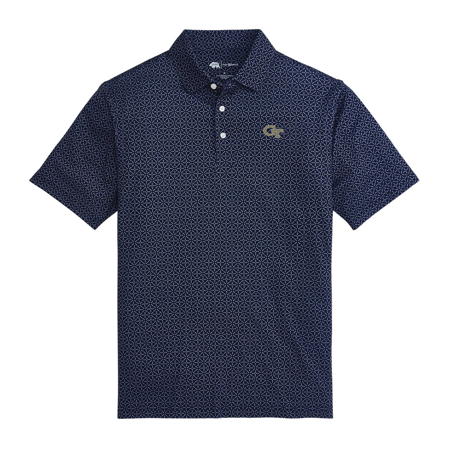 Lake Toxaway CC Georgia Tech Gameday Printed Performance Polo - Naval Academy