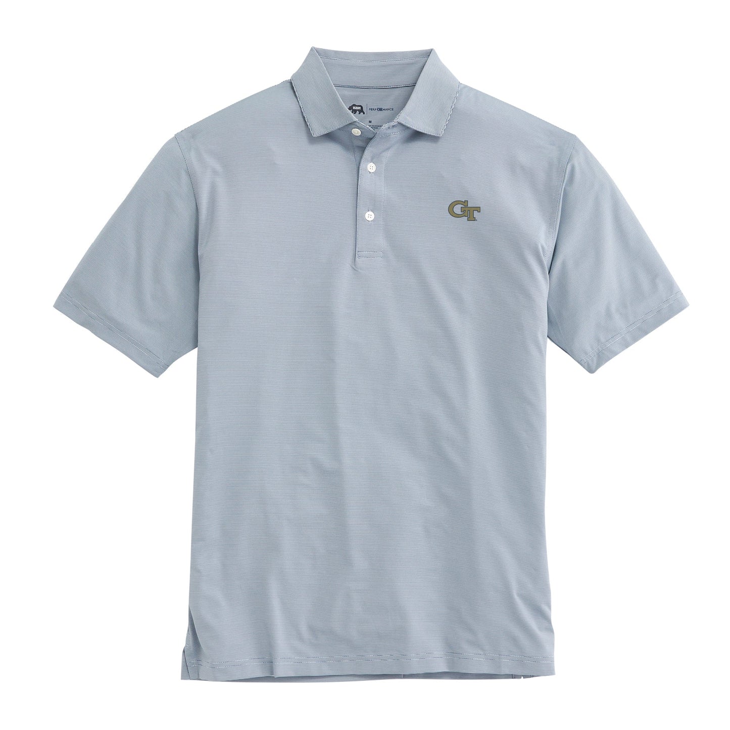 Lake Toxaway CC Hairline Stripe Georgia Tech Performance Polo