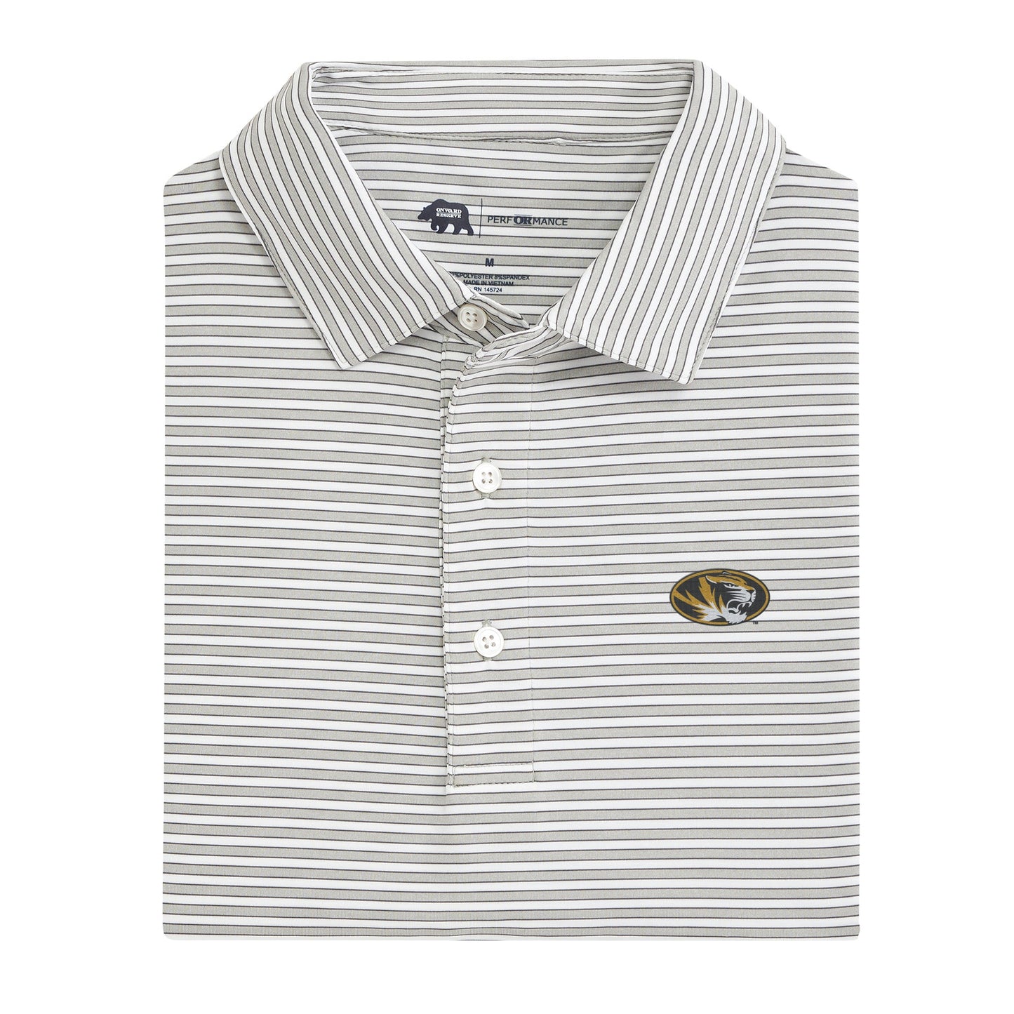 Lake Toxaway CC University of Missouri Mulligan Stripe Polo