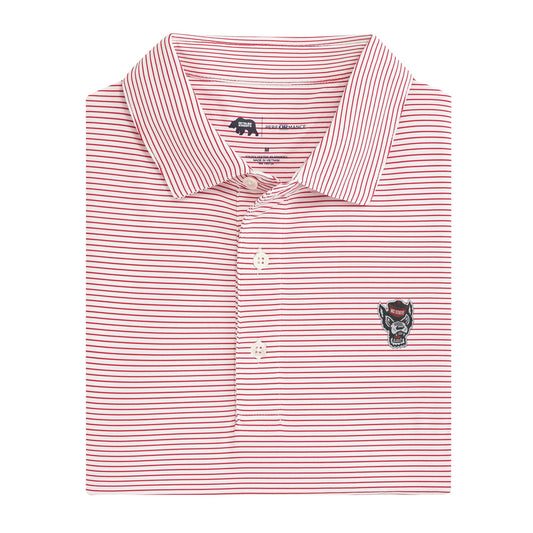 Lake Toxaway CC Tuffy Head Birdie Stripe Performance Polo
