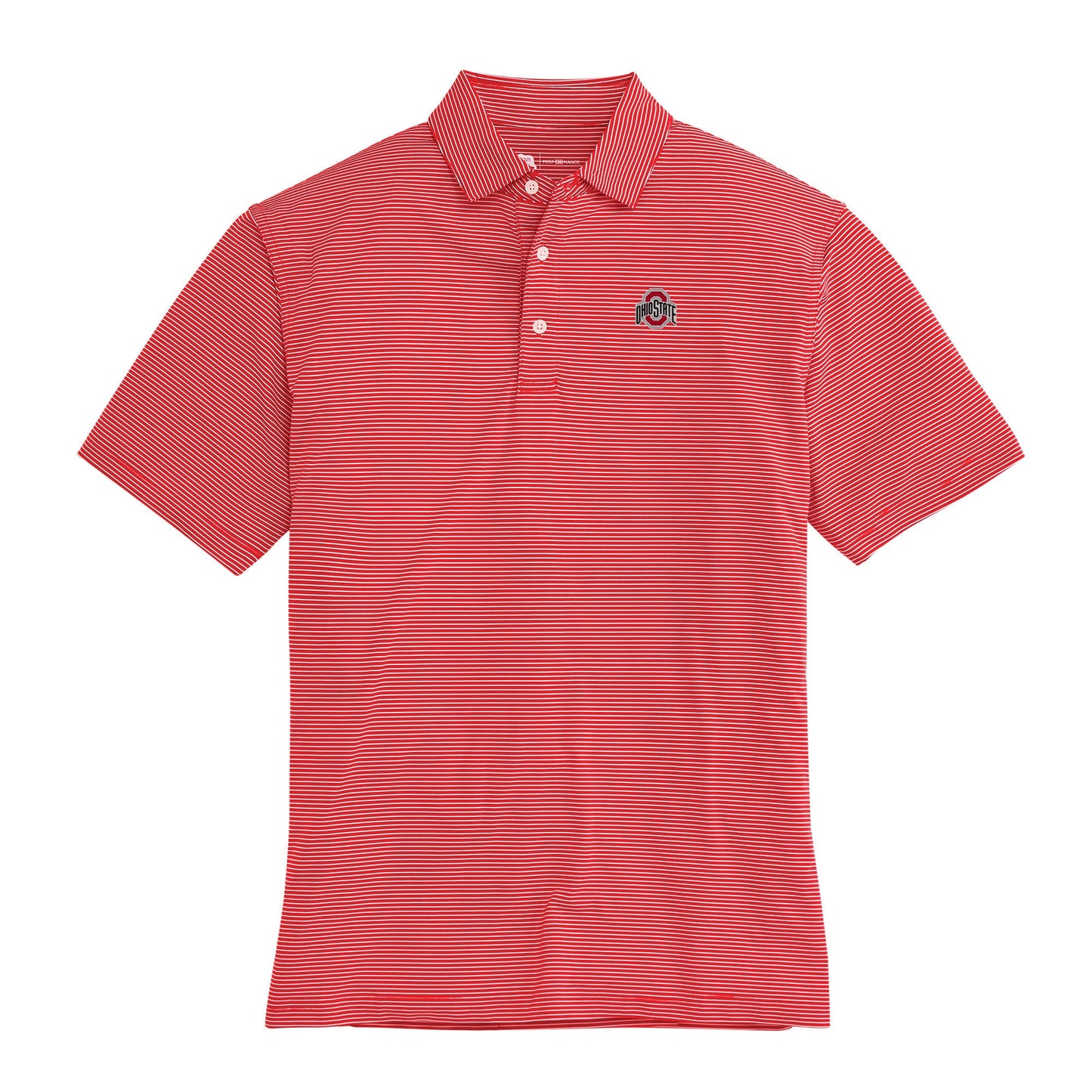 Lake Toxaway CC Birdie Stripe Ohio State Performance Polo