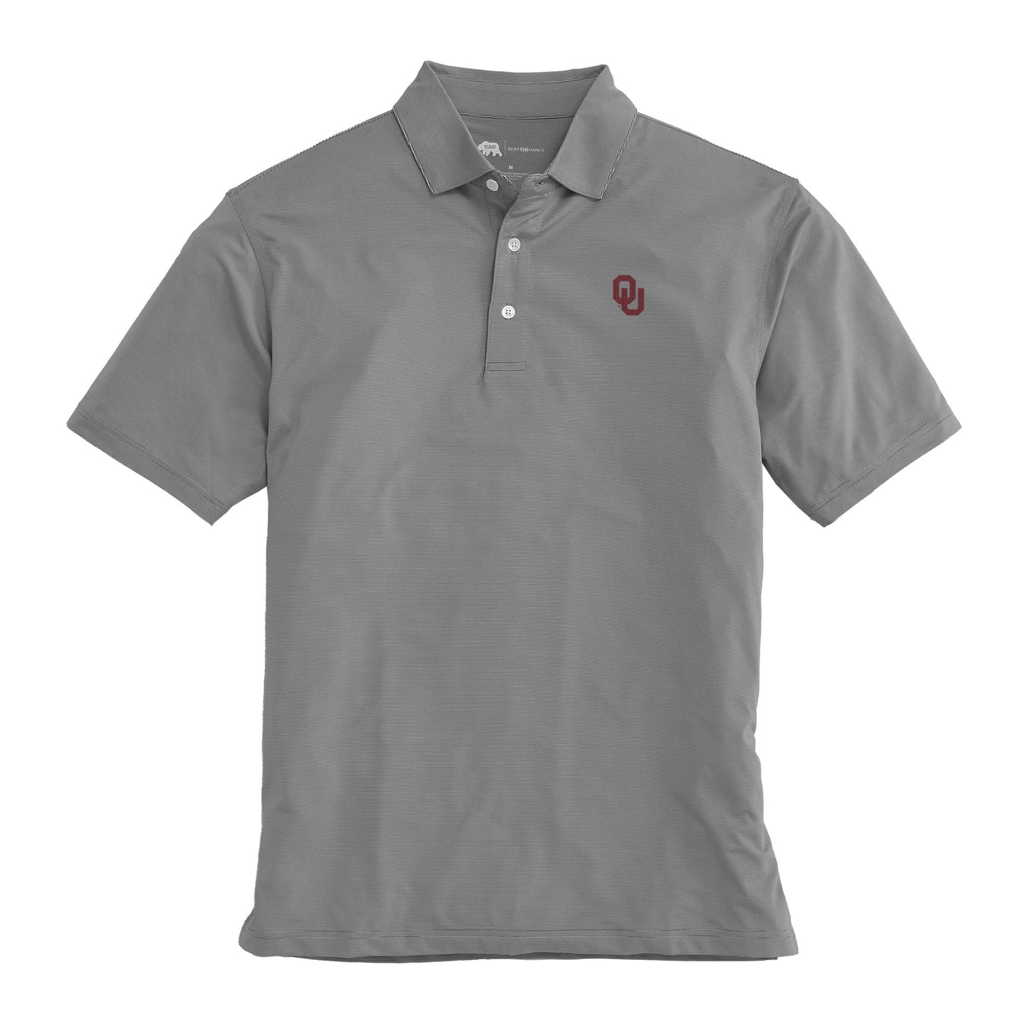 Lake Toxaway CC Hairline Stripe OU Performance Polo