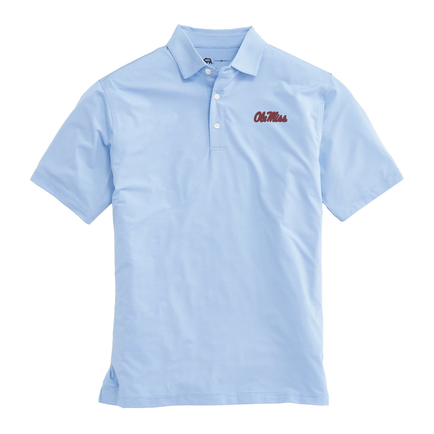 Lake Toxaway CC Ole Miss Hairline Stripe Performance Polo