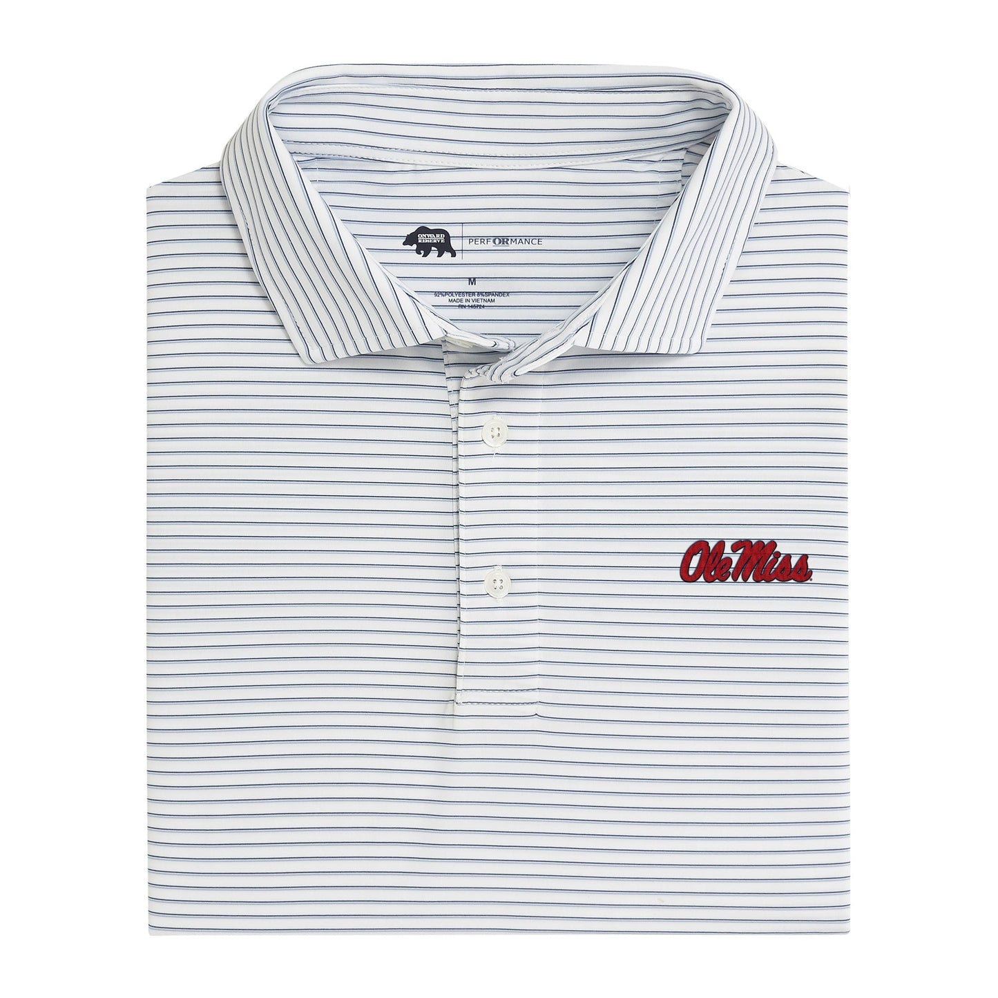 Lake Toxaway CC Ole Miss Scout Stripe Performance Polo