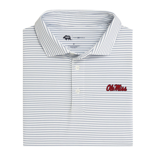 Lake Toxaway CC Ole Miss Scout Stripe Performance Polo