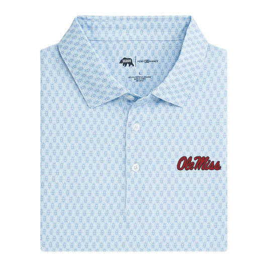 Lake Toxaway CC Ole Miss Tents Printed Performance Polo - Open Air