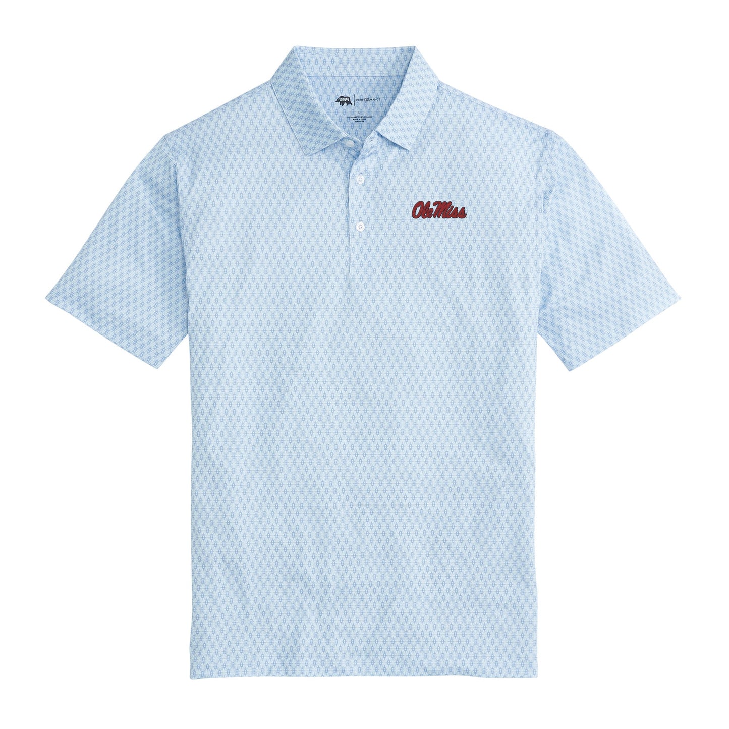Lake Toxaway CC Ole Miss Tents Printed Performance Polo - Open Air
