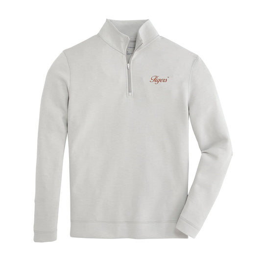 Lake Toxaway CC Tigers Vintage Script Yeager Performance Pullover - Mirage Grey