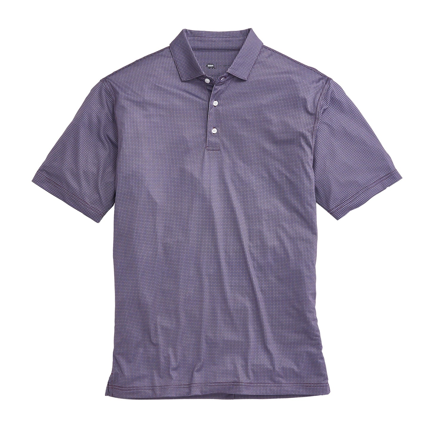 Range Printed Performance Polo - Zinfandel