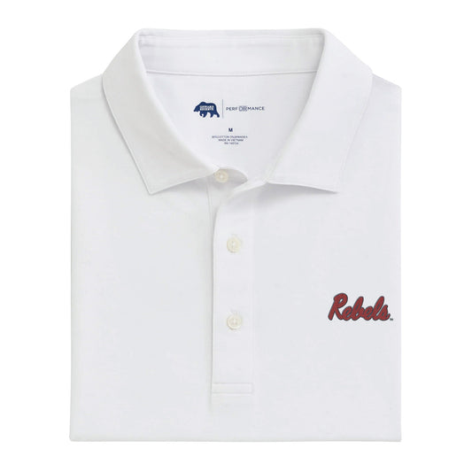 Lake Toxaway CC Ole Miss Rebels Solid Icon Polo - White