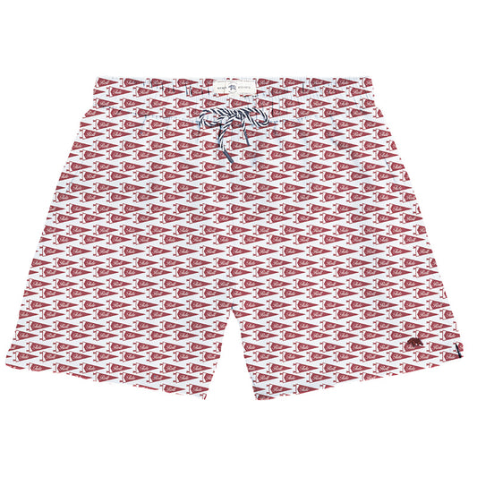 Lake Toxaway CC Roll Tide Pennant Swim Trunk
