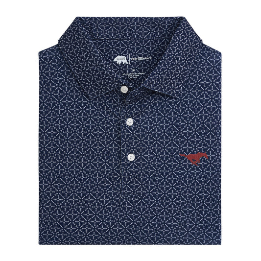 Lake Toxaway CC SMU Gameday Printed Performance Polo - Naval Academy
