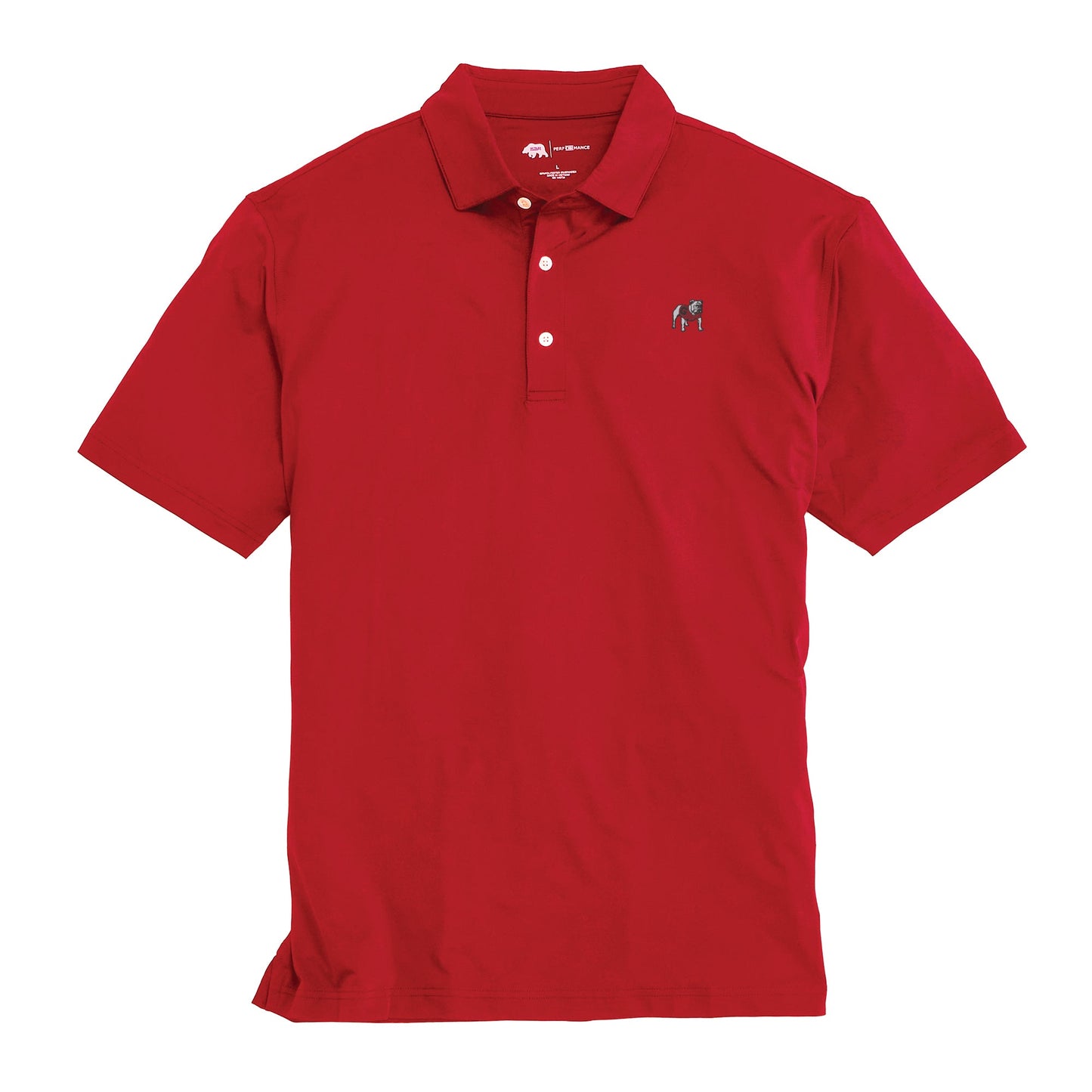 Lake Toxaway CC Standing Bulldog Solid Performance Polo