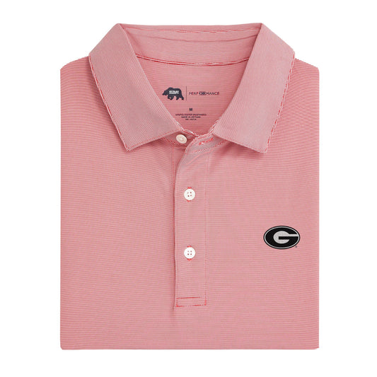 Lake Toxaway CC Super G Hairline Stripe Polo